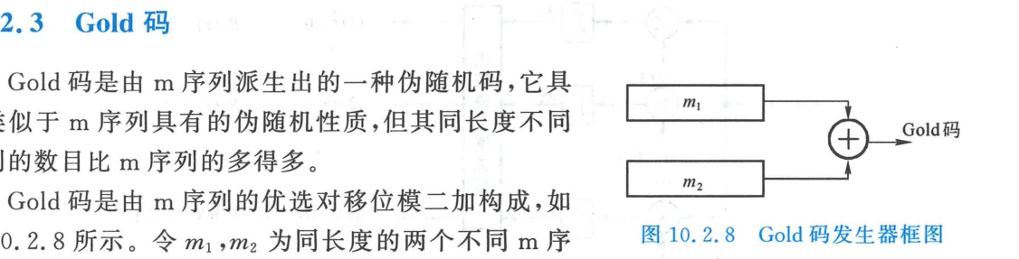 Gold码发生器框图