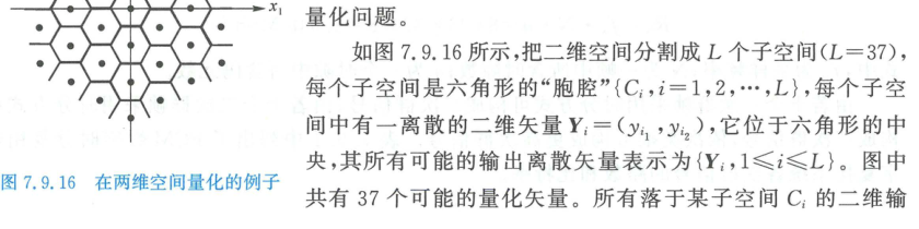 二维空间矢量量化网格与胞腔
