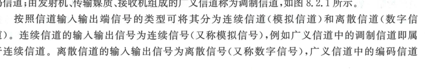 通信系统框图与信道分类